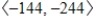 <strong>Use the vectors , , and to find the indicated quantity.State whether the result is a vector or a scalar. </strong> A) ; vector B) ; vector C) ; vector D)-240; scalar E) ; vector