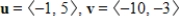 <strong>Determine whether u are v and orthogonal, parallel, or neither. </strong> A)neither B)orthogonal C)parallel