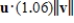 <strong>The vector gives the number of units of two models of laptops produced by a company.The vector gives the prices (in dollars) of the two models of laptops, respectively.Identify the vector operation used to increase revenue by 6%.</strong> A)1.06(u + v) B)1.06 C) D)1.06 E)1.06