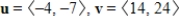 <strong>Determine whether u are v and orthogonal, parallel, or neither. </strong> A)orthogonal B)parallel C)neither