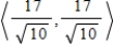 <strong>Find the projection of u onto v if , </strong> A) B) C) D) E)