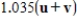 <strong>The vector gives the number of units of two models of laptops produced by a company.The vector gives the prices (in dollars) of the two models of laptops, respectively.Identify the vector operation used to increase revenue by 3.5%.</strong> A) B) C) D) E)