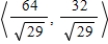 <strong>63 Find the projection of u onto v if , , . </strong> A) B) C) D) E)