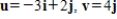 <strong>Find u - v. </strong> A) B) C) D) E)