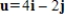 ​Find a unit vector in the direction of   . ​