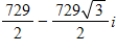 <strong>Use DeMoivre's Theorem to find the indicated power of the complex number.Write the result in standard form. </strong> A) B) C) D) E)