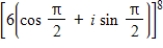 <strong>Use DeMoivre's Theorem to find the indicated power of the complex number.Write the result in standard form. </strong> A)6 B)1,679,616 C)- 6 D) E)- 1,679,616