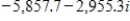 <strong>Use DeMoivre's Theorem to find the indicated power of the complex number.Write the result in standard form.(Round your answer to one decimal place.) </strong> A) B) C) D) E)