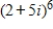 <strong>Use DeMoivre's Theorem to find the indicated power of the complex number.Write the result in standard form.(Round your answers to nearest digit.) </strong> A) B) C) D) E)