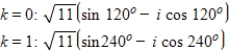 <strong>Use DeMoivre's theorem to find the indicated roots of the complex number. Square roots of </strong> A) B) C) D) E)