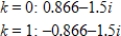 <strong>Write the following roots in standard form.(Round your answer to four decimal places.) Square roots of </strong> A) B) C) D) E)