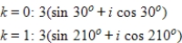 <strong>Use DeMoivre's theorem to find the indicated roots of the complex number. Square roots of </strong> A) B) C) D) E)