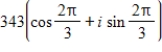 <strong>Use DeMoivre's theorem to find the indicated roots of the complex number. Cube roots of </strong> A) B) C) D) E)