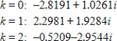 <strong>Write the following roots in standard form.(Round your answer to four decimal places.) Cube roots of </strong> A) B) C) D) E)