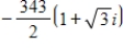 <strong>Use DeMoivre's theorem to find the indicated roots of the complex number. Cube roots of </strong> A) B) C) D) E)