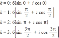 <strong>Use DeMoivre's theorem to find the indicated roots of the complex number. Fourth roots of </strong> A) B) C) D) E)