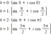 <strong>Use DeMoivre's theorem to find the indicated roots of the complex number. Fourth roots of </strong> A) B) C) D) E)