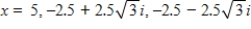 <strong>Find all solutions to the following equation. </strong> A) B) C) D) E)