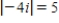 <strong>Plot the complex number and find its absolute value. -4i </strong> A) B) C) D) E) 