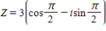 <strong>Write the complex number in trigonometric form. </strong> A) B) C) D) E)