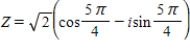 <strong>Write the complex number in trigonometric form. </strong> A) B) C) D) E)
