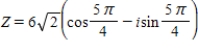 <strong>Write the complex number in trigonometric form. </strong> A) B) C) D) E)