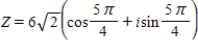 <strong>Write the complex number in trigonometric form. </strong> A) B) C) D) E)