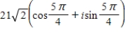 <strong>Find the trigonometric form of - 21 - 21i. </strong> A) B) C) D) E)