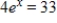 <strong>Solve the exponential equation algebraically.Approximate the result to three decimal places. </strong> A) B) C) D) E)