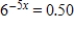 <strong>Solve the exponential equation algebraically.Approximate the result to three decimal places. </strong> A) B) C) D) E)
