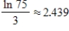 <strong>Solve the exponential equation algebraically.Approximate the result to three decimal places. </strong> A) B) C) D) E)