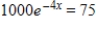 <strong>Solve the exponential equation algebraically.Approximate the result to three decimal places. </strong> A) B) C) D) E)