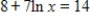 <strong>Solve the logarithmic equation algebraically.Approximate the result to three decimal places. </strong> A) B) C) D) E)