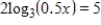<strong>Solve the logarithmic equation algebraically.Approximate the result to three decimal places. </strong> A) B) C) D) E)