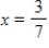 <strong>Determine whether or not is a solution to .</strong> A)no B)yes