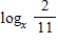 Rewrite the logarithm as a ratio of common logarithms. ​   ​