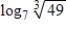 Find the exact value of   without using a calculator.