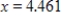 Evaluate the function at .Round to 3 decimal places.(You may use your calculator.)