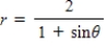 <strong>Find a polar equation of the conic with its focus at the pole. Conics Eccentrity Directrix Parabola </strong> A) B) C) D) E)