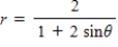 <strong>Find a polar equation of the conic with its focus at the pole. Conics Eccentrity Directrix Hyperbola </strong> A) B) C) D) E)