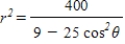<strong>Use the following results the polar equation of the ellipse is to write the polar form of the equation of the conic . </strong> A) B) C) D) E)