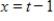 Select the curve represented by the parametric equations. 