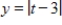 Eliminate the parameter and write the corresponding rectangular equation whose graph represents the curve. 
