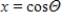 Eliminate the parameter and write the corresponding rectangular equation whose graph represents the curve. 