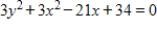 Select the graph of the equation as a circle, a parabola, an ellipse, or a hyperbola. 