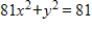 Find the center and the vertices of the ellipse. ​   ​