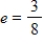 Find the standard form of the equation of the ellipse with vertices and eccentricity .