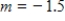 Find the inclination Θ (in degrees) of the line with a slope of m.Round your answer to one decimal places. 