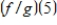 <strong>Evaluate the indicated function for and . </strong> A)30 B) C) D) E)