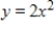 <strong>Use the graph of to write an equation for the function whose graph is shown. </strong> A) B) C) D) E)